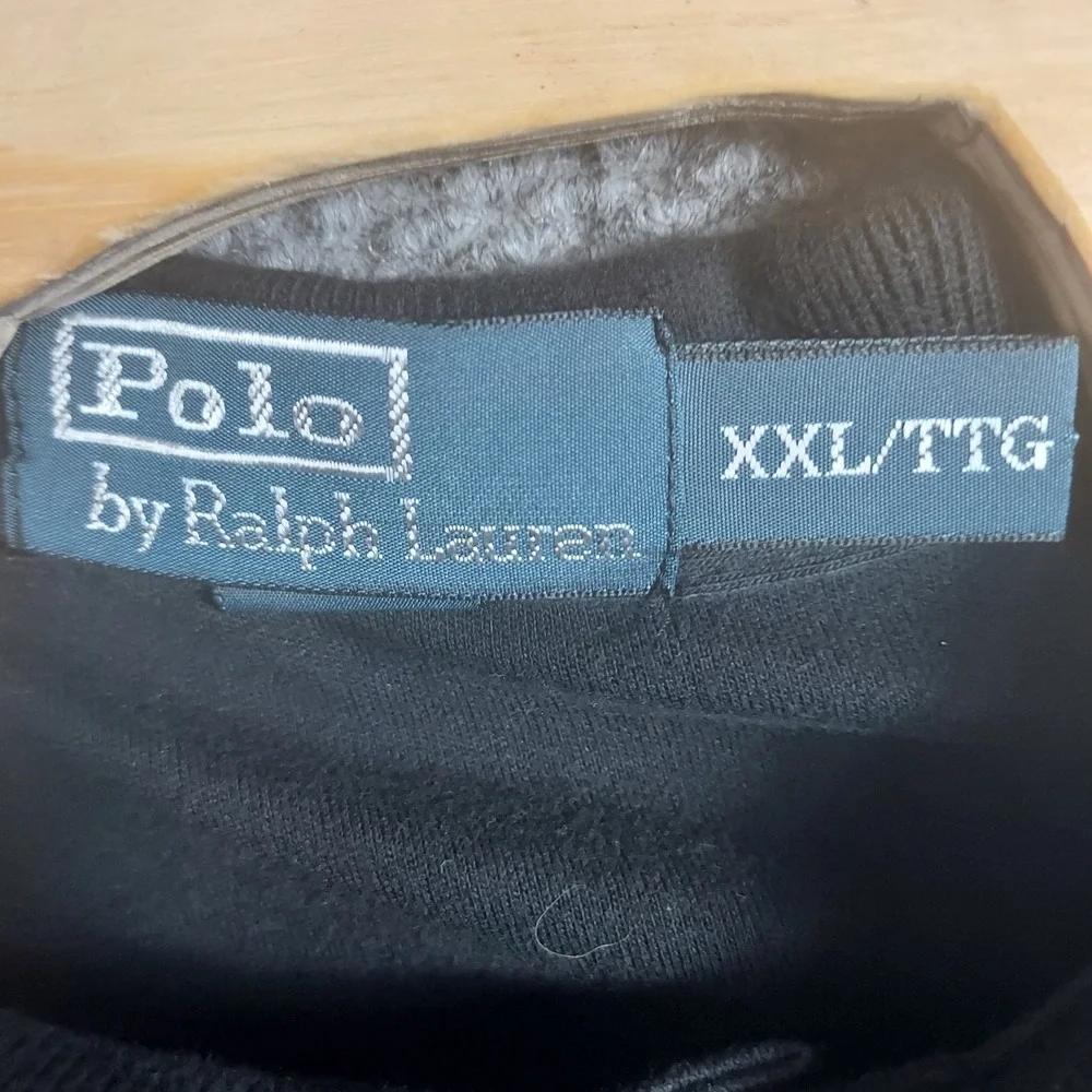 Polo Ralph Lauren Polo Shirt Size XXL Black Red Pony 100% Cotton